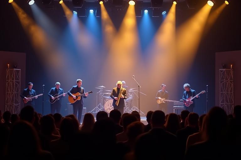 Jazzón durante la Gala Benéfica Fundación Luz 2023
